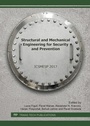 Cover: Structural and Mechanical Engineering for Security and Prevention - Trans Tech Publications Ltd