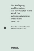 Cover: Deutsches Reich und Protektorat B&ouml;hmen und M&auml;hren Oktober 1941 - M&auml;rz 1943 - De Gruyter Oldenbourg