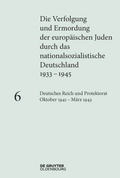 Cover: Deutsches Reich und Protektorat B&ouml;hmen und M&auml;hren Oktober 1941 - M&auml;rz 1943 - De Gruyter Oldenbourg
