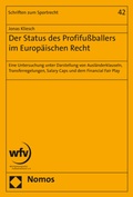 Bild: Der Status des Profifu&szlig;ballers im Europ&auml;ischen Recht - Nomos