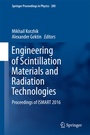 Cover: Engineering of Scintillation Materials and Radiation Technologies - Springer