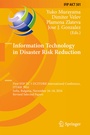 Cover: Information Technology in Disaster Risk Reduction - Springer