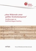 Cover: "ohne Widerrede unser gr&ouml;&szlig;ter Kirchenkomponist" - ortus musikverlag