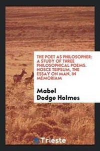 Enlarge image Cover: The Poet as Philosopher - Trieste Publishing