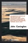 Cover: The Respective Effects of the Fine Arts and Mechanical Skill Upon National ... - Trieste Publishing