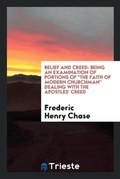Cover: Belief and Creed - Trieste Publishing