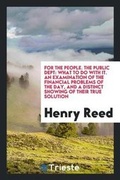 Cover: For the People. the Public Dept - Trieste Publishing