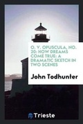 Cover: O. V. Opuscula, No. 20 - Trieste Publishing