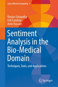 Enlarge image Cover: Sentiment Analysis in the Bio-Medical Domain - Springer