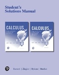 Cover: Student Solutions Manual for Calculus for Business, Economics, Life Sciences, and Social Sciences - Pearson