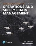Cover: Introduction to Operations and Supply Chain Management - Pearson
