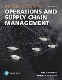Enlarge image Cover: Introduction to Operations and Supply Chain Management - Pearson
