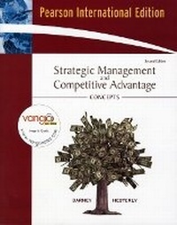 Enlarge image Cover: Strategic Management and Competitive Advantage - Pearson