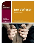 Cover: Oxford Literature Companions: Der Vorleser: study guide for AS/A Level German set text - Oxford University Press