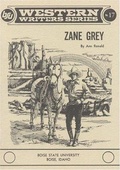 Cover: Zane Grey - Boise State University Western Writers Series,US