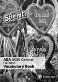 Cover: Stimmt! AQA GCSE German Foundation Vocabulary Book (pack of 8) - Pearson Education Limited