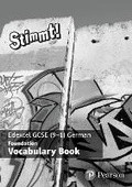 Cover: Stimmt! Edexcel GCSE German Foundation Vocabulary Book (pack of 8) - Pearson Education Limited