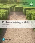 Cover: Problem Solving with C++, Global Edition - Pearson Education Limited