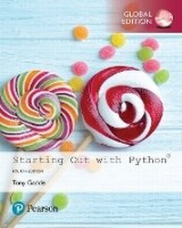 Enlarge image Cover: Starting Out with Python, Global Edition - Pearson Education Limited