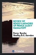 Cover: Review of Hogg's Memoirs of Prince Alexy Haimatoff - Trieste Publishing