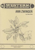 Cover: Ann Zwinger - Boise State University Western Writers Series,US