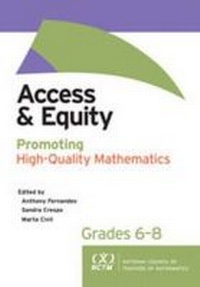 Enlarge image Cover: Access and Equity - National Council of Teachers of Mathematics,U.S.