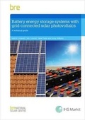 Cover: Battery Energy Storage Systems with Grid-connected Solar Photovoltaics - IHS BRE Press