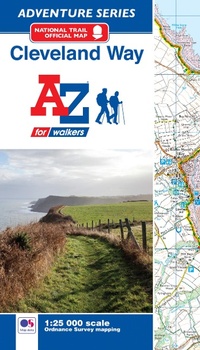Abbildung von: Cleveland Way National Trail Official Map - Geographers' A-Z Map Co Ltd