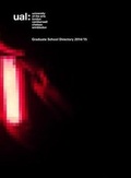 Cover: Graduate School Directory 2014/15 - CCW Graduate School