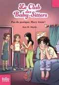 Cover: Pas de panique, Mary Anne! - Gallimard