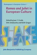 Cover: Romeo and Juliet in European Culture - John Benjamins Publishing Co