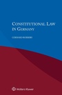 Cover: Constitutional Law in Germany - Kluwer Law International