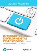 Cover: Interactive Developmental Mathematics--Life of Edition Title-Specific Access Card--Plus Guided Notebook Volumes 1-3 - Pearson