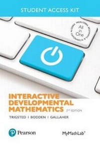 Enlarge image Cover: Interactive Developmental Mathematics--Life of Edition Title-Specific Access Card--Plus Guided Notebook Volumes 1-3 - Pearson
