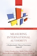 Cover: Measuring International Authority - OUP eBook