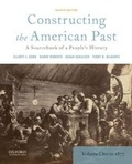 Cover: Constructing the American Past - Oxford University Press