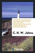 Cover: Cuneiform Inscriptions - Trieste Publishing