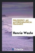 Cover: Philosophy - Trieste Publishing