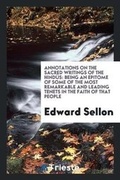 Cover: Annotations on the Sacred Writings of the Hindues - Trieste Publishing