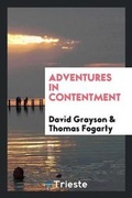 Cover: Adventures in Contentment - Trieste Publishing