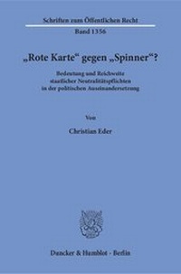 Abbildung von: "Rote Karte" gegen "Spinner"? - fibre