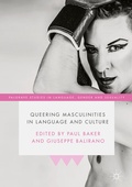 Cover: Queering Masculinities in Language and Culture - Palgrave Macmillan