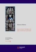 Cover: Das Statutenbuch des Stiftes Xanten - Aschendorff