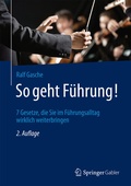 Cover: So geht F&uuml;hrung! - Springer Gabler