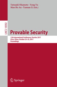 Abbildung von: Provable Security - Springer
