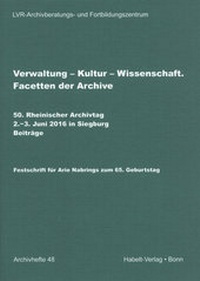 Abbildung von: Verwaltung - Kultur - Wissenschaft - Habelt, R