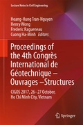 Cover: Proceedings of the 4th Congr&egrave;s International de G&eacute;otechnique - Ouvrages -Structures - Springer