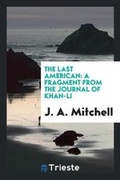 Cover: The Last American - Trieste Publishing