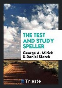 Enlarge image Cover: The Test and Study Speller - Trieste Publishing