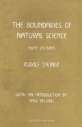 Cover: The Boundaries of Natural Science - SteinerBooks, Inc
